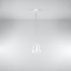 Sollux Lampa wisząca DIEGO 3 biała SL.0570