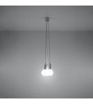 Pendant lamps - Sollux DIEGO 3 pendant lamp white SL.0570 - product 3