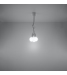 Pendant lamps - Sollux DIEGO 3 pendant lamp white SL.0570 - product 6
