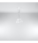 Pendant lamps - Sollux DIEGO 5 pendant lamp white SL.0571 - product 5
