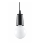 Pendant lamps - Sollux DIEGO 1 pendant lamp black SL.0572 - product 1