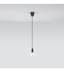 Pendant lamps - Sollux DIEGO 1 pendant lamp black SL.0572 - product 2