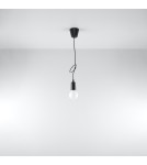 Pendant lamps - Sollux DIEGO 1 pendant lamp black SL.0572 - product 5