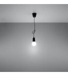 Pendant lamps - Sollux DIEGO 1 pendant lamp black SL.0572 - product 6