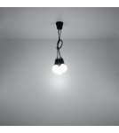 Pendant lamps - Sollux DIEGO 3 pendant lamp black SL.0573 - product 6