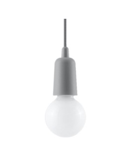 Sollux Lampa wisząca DIEGO 1 szara SL.0575