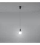 Pendant lamps - Sollux DIEGO 1 pendant lamp grey SL.0575 - product 3