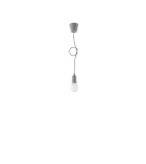 Pendant lamps - Sollux DIEGO 1 pendant lamp grey SL.0575 - product 4
