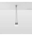Pendant lamps - Sollux DIEGO 3 grey pendant lamp SL.0576 - product 2