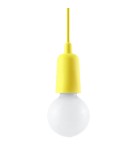 Pendant lamps - Sollux DIEGO 1 yellow pendant lamp SL.0578 - product 1