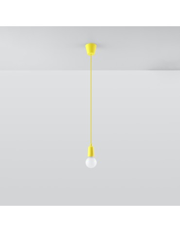 Sollux Lampa wisząca DIEGO 1 żółta SL.0578 - produkt 2