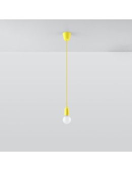 Sollux Lampa wisząca DIEGO 1 żółta SL.0578 - produkt 2