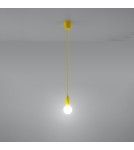 Pendant lamps - Sollux DIEGO 1 yellow pendant lamp SL.0578 - product 3