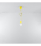 Pendant lamps - Sollux DIEGO 1 yellow pendant lamp SL.0578 - product 5