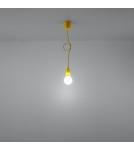 Pendant lamps - Sollux DIEGO 1 yellow pendant lamp SL.0578 - product 6