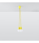 Pendant lamps - Sollux DIEGO 3 yellow pendant lamp SL.0579 - product 2