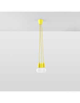 Sollux Lampa wisząca DIEGO 3 żółta SL.0579 - produkt 2