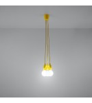 Pendant lamps - Sollux DIEGO 3 yellow pendant lamp SL.0579 - product 3