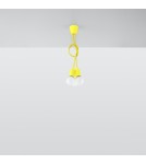 Pendant lamps - Sollux DIEGO 3 yellow pendant lamp SL.0579 - product 5