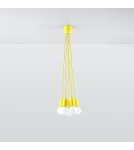 Pendant lamps - Sollux DIEGO 5 yellow pendant lamp SL.0580 - product 2