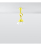 Pendant lamps - Sollux DIEGO 5 yellow pendant lamp SL.0580 - product 5