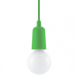 Sollux Lampa wisząca DIEGO 1 zielony  SL.0581