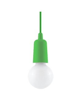 Sollux DIEGO 1 pendant lamp green SL.0581