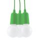 Sollux Lampa wisząca DIEGO 3 zielony SL.0582