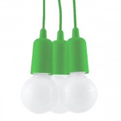 Sollux Lampa wisząca DIEGO 3 zielony SL.0582