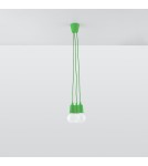 Pendant lamps - Sollux DIEGO 3 pendant lamp green SL.0582 - product 2