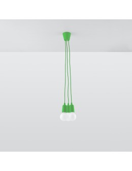 Sollux DIEGO 3 pendant lamp green SL.0582 - product 2