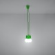 Sollux Lampa wisząca DIEGO 3 zielony SL.0582