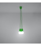 Pendant lamps - Sollux DIEGO 3 pendant lamp green SL.0582 - product 3