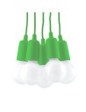 Sollux Lampa wisząca DIEGO 5 zielony SL.0583