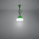 Sollux Lampa wisząca DIEGO 5 zielony SL.0583
