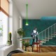Sollux Lampa wisząca DIEGO 5 zielony SL.0583