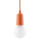 Sollux Lampa wisząca DIEGO 1 pomarańczowy SL.0584
