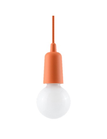 Sollux DIEGO 1 pendant lamp orange SL.0584