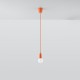 Sollux Lampa wisząca DIEGO 1 pomarańczowy SL.0584