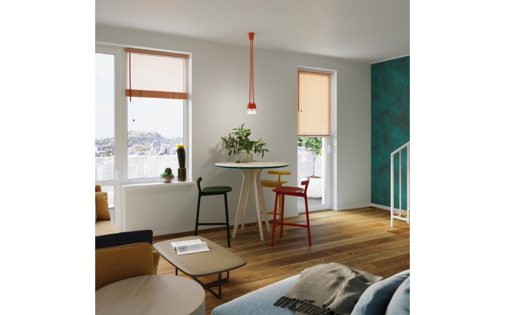Sollux Lampa wisząca DIEGO 1 pomarańczowy SL.0584