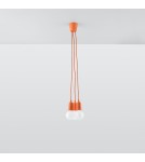 Pendant lamps - Sollux DIEGO 3 pendant lamp orange SL.0585 - product 2