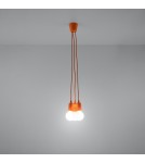 Pendant lamps - Sollux DIEGO 3 pendant lamp orange SL.0585 - product 3