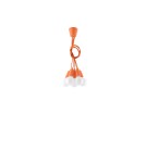 Pendant lamps - Sollux DIEGO 5 pendant lamp orange SL.0586 - product 4
