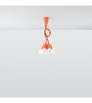 Pendant lamps - Sollux DIEGO 5 pendant lamp orange SL.0586 - product 5