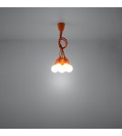 Pendant lamps - Sollux DIEGO 5 pendant lamp orange SL.0586 - product 6
