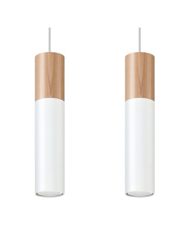 Sollux PABLO 2 pendant lamp white SL.0629