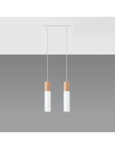 Sollux Lampa wisząca PABLO 2 biała SL.0629 - produkt 2