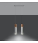 Pendant lamps - Sollux PABLO 2 pendant lamp white SL.0629 - product 3