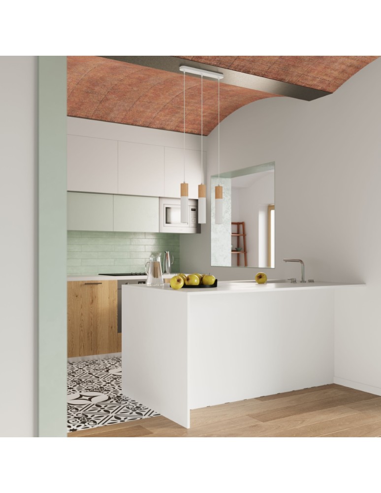 Pendant lamps - Sollux PABLO 2 pendant lamp white SL.0629 - product kolory-swiatla.pl 7