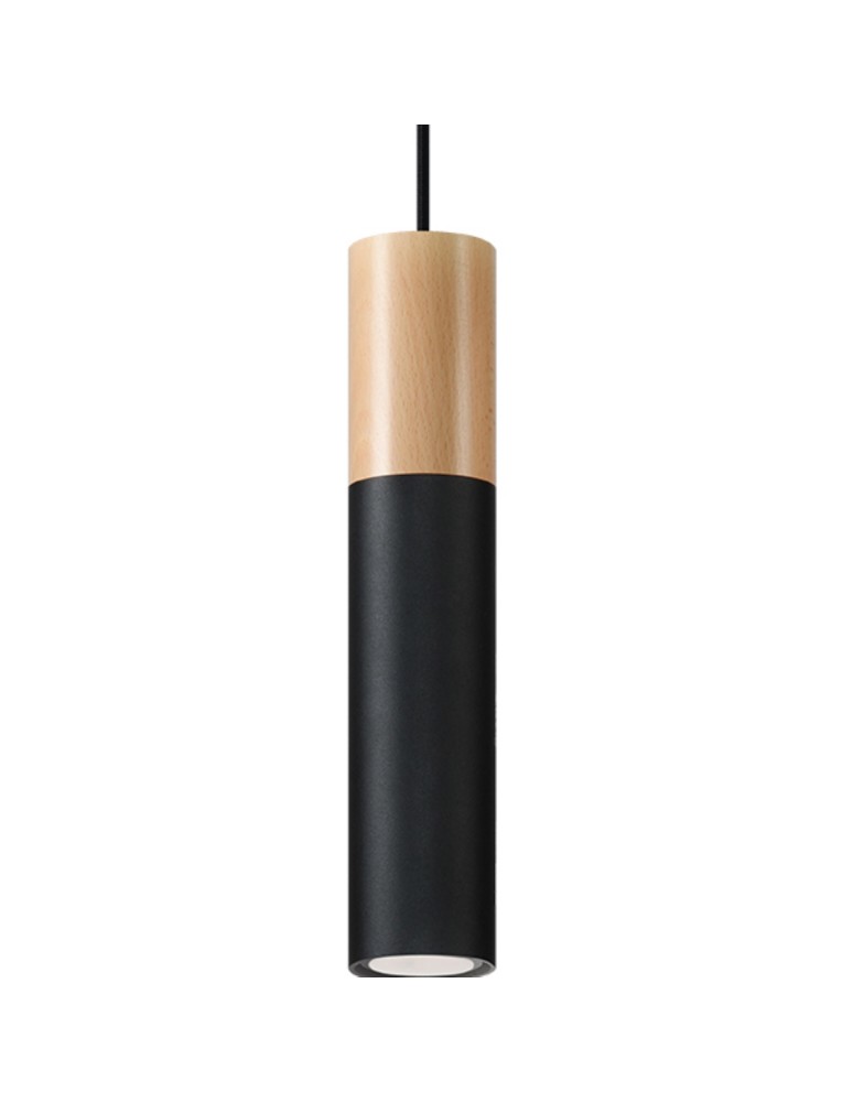 Pendant lamps - Sollux PABLO pendant lamp black SL.0632 - product kolory-swiatla.pl 1